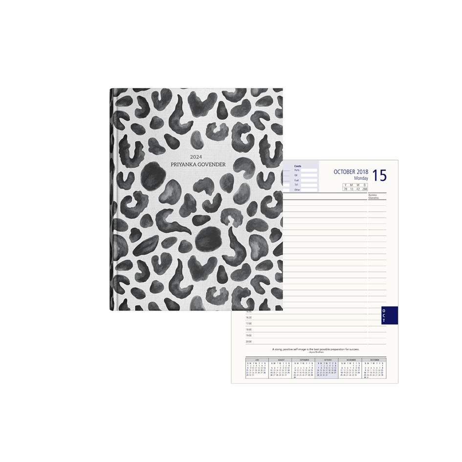 Picture of Leopard Print Diary A5 