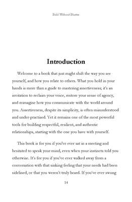 Show details for Bold Without Bluster