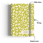 Show details for Leopard Lime A4 Journal