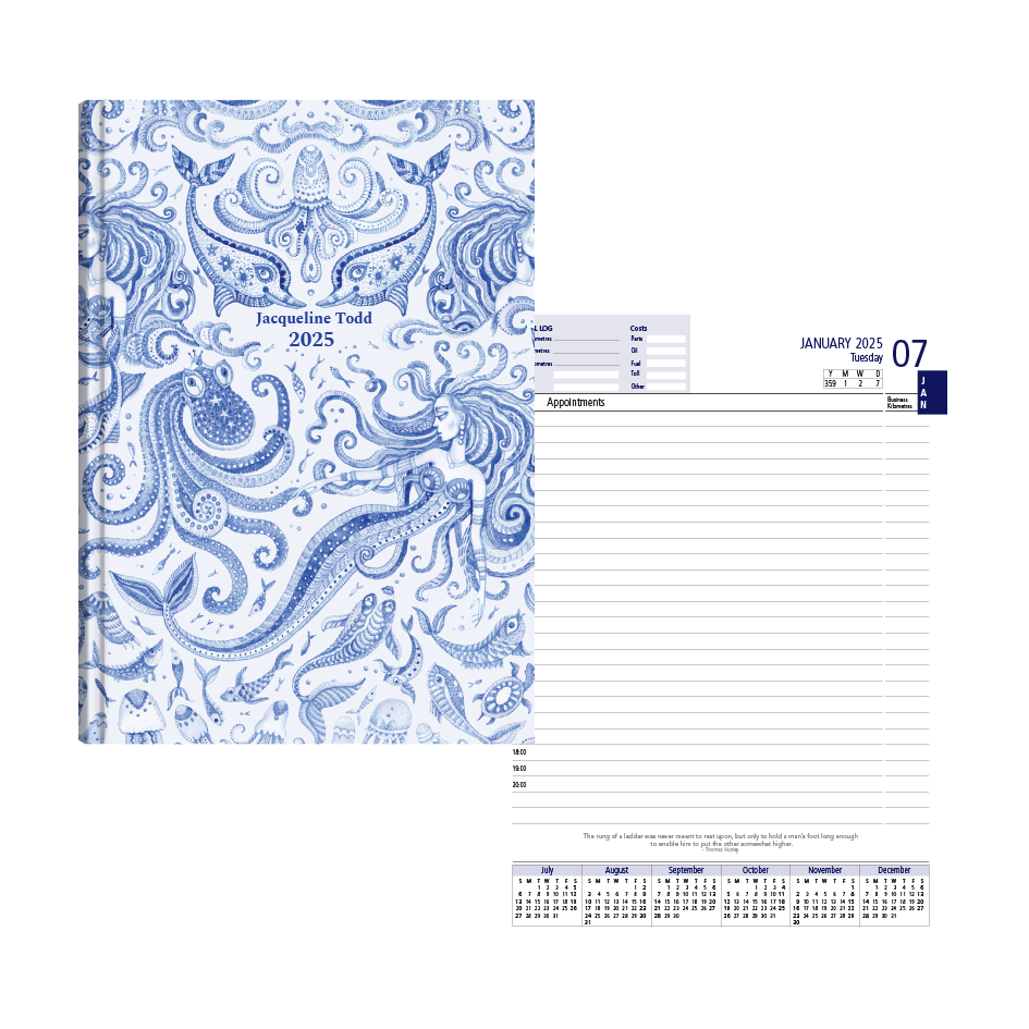Show details for Under The Sea Diary A5 