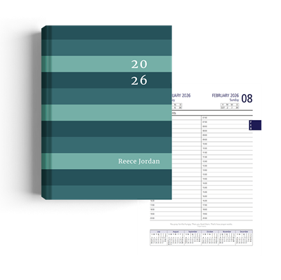 Show details for Ocean Blues Diary A5 