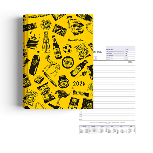 Show details for Mzansi Yellow Diary A5 