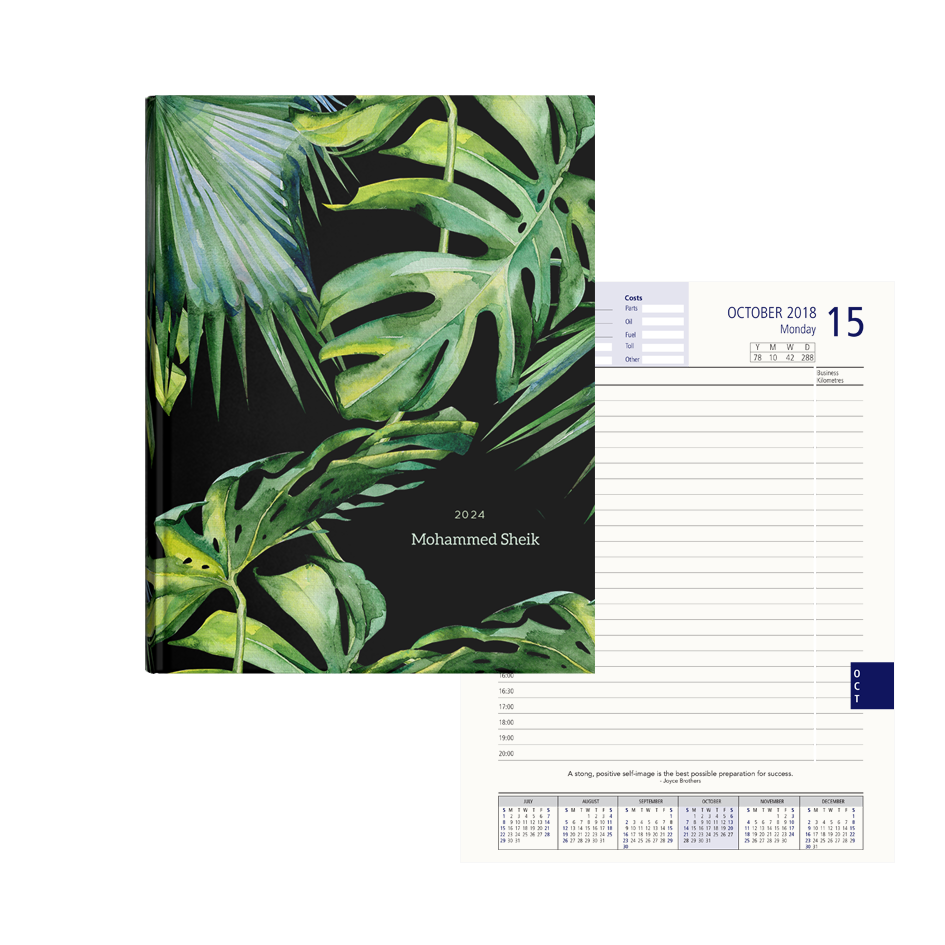 Picture of Monstera Magic Diary A4
