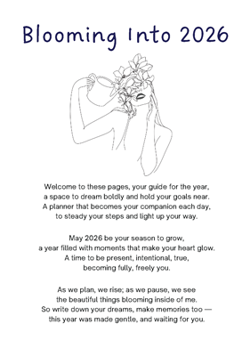 Show details for Blooming Into 2026