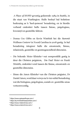 Show details for 'n Pastoraal-Holistiese Besouing Van Kanker