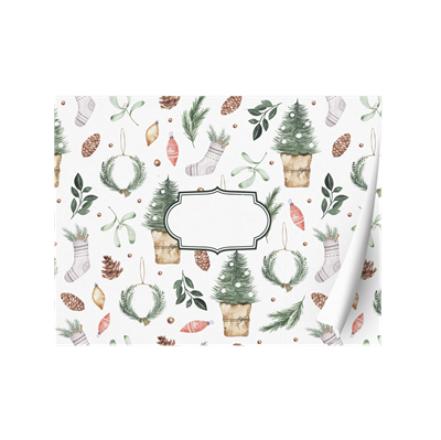 Show details for Christmas Whimsy Placemat 