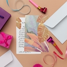 Show details for Cheetah Blues Notecard