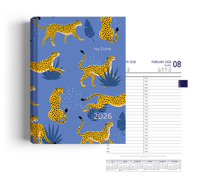 Show details for Cheetah Blues Diary Management