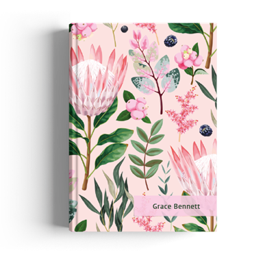 Show details for Protea Garden A4 Journal