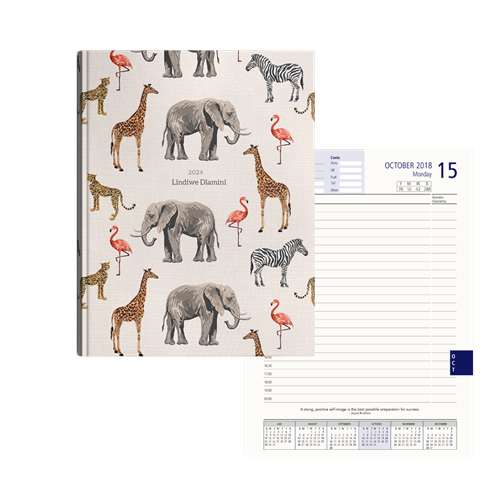 Show details for African Odyssey Diary A4