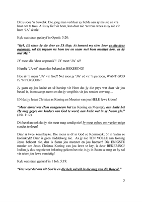 Show details for Die Weë Van Die Here