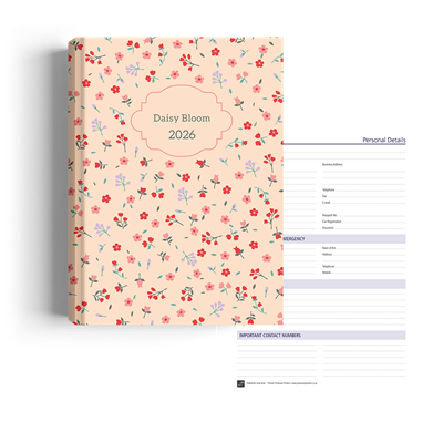 Show details for Ditsy Pastel Diary Management