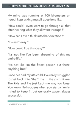 Show details for She Is More Than A Mountain