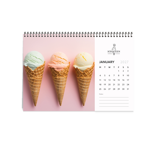 Show details for 2027 Desk Calendar - B