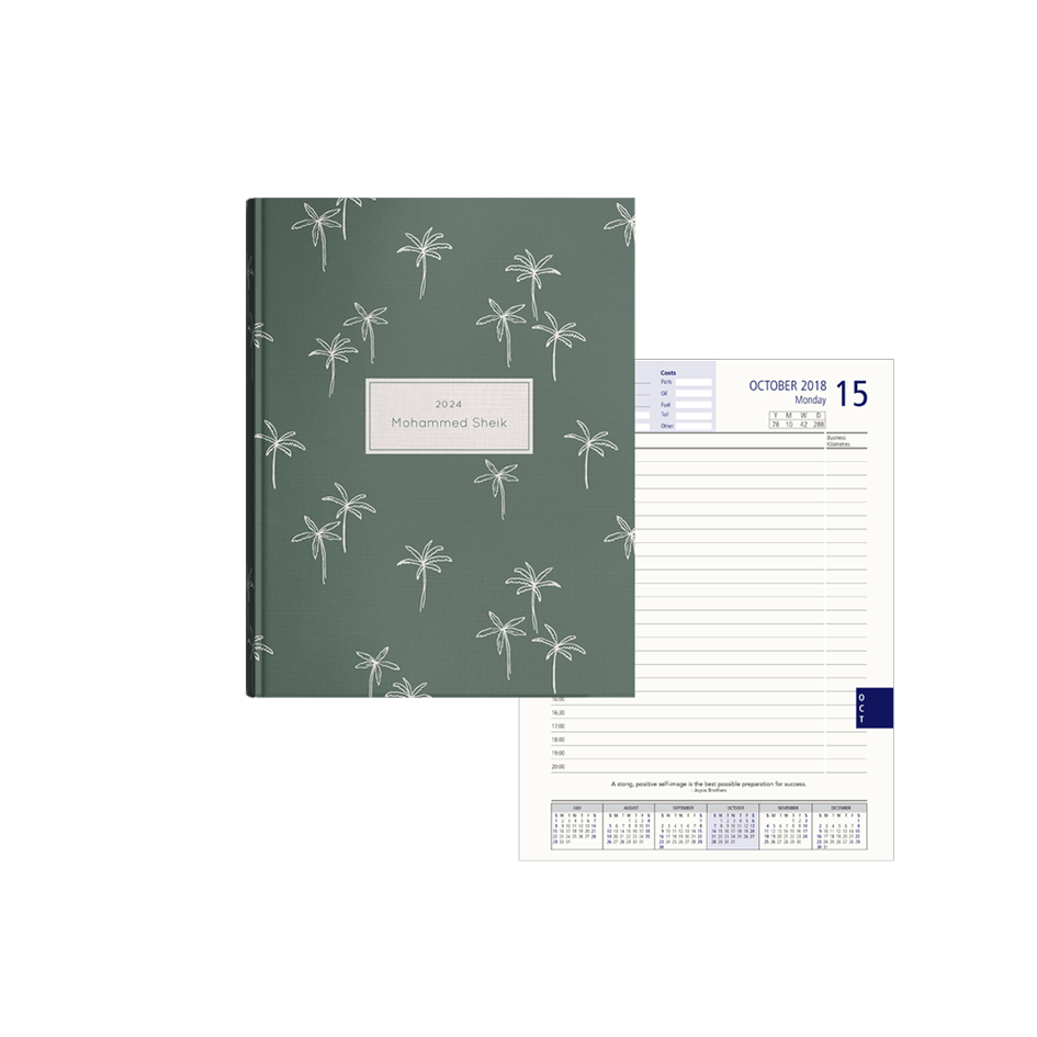 Show details for Tiny Palms Diary A5 