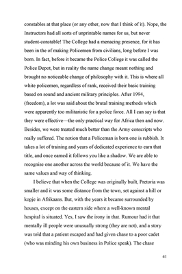 Show details for Mean Streets - Life in the Apartheid Police (Book 1) College Days