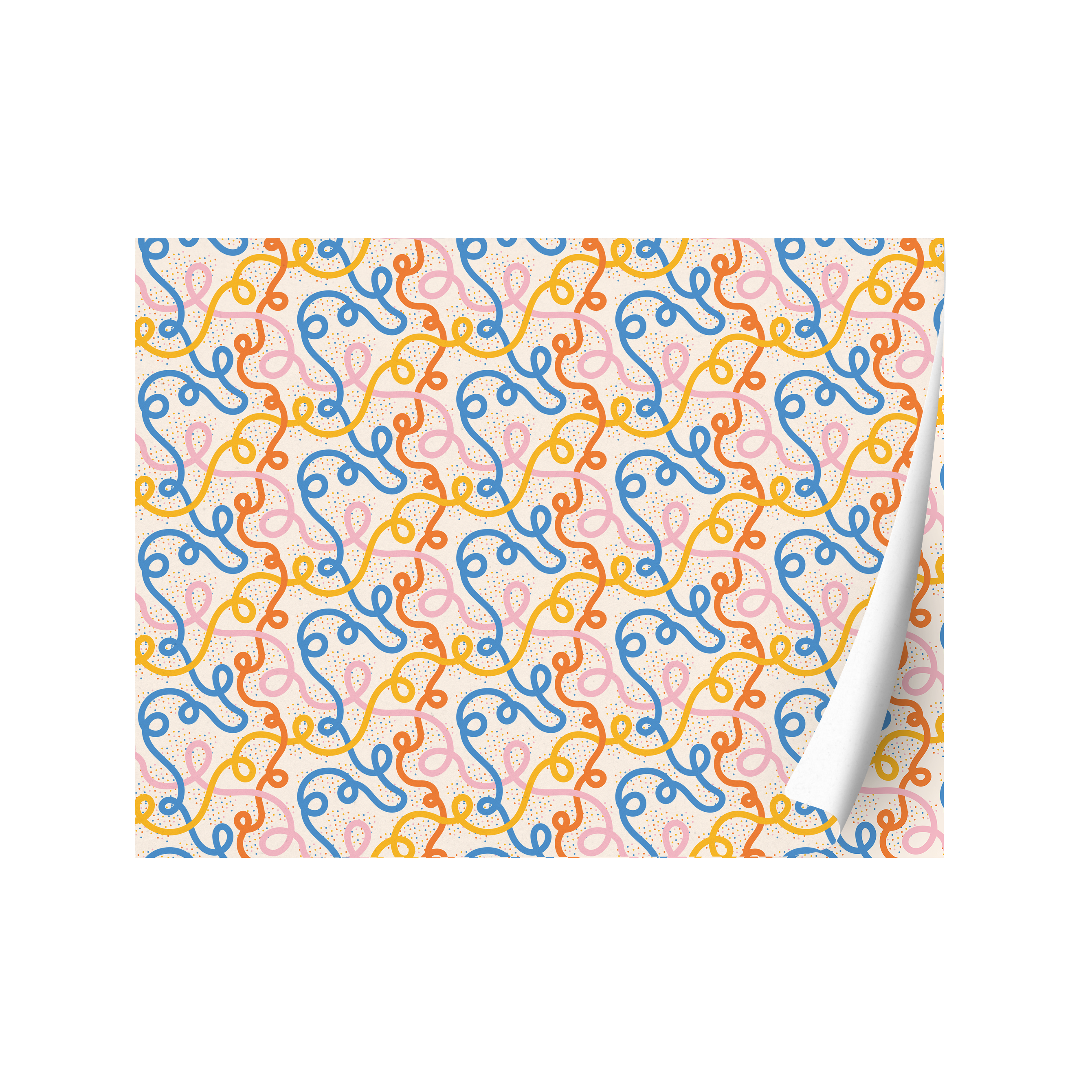 Show details for Spaghetti Confetti Placemat 