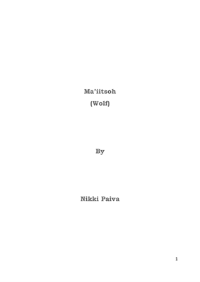 Show details for Ma’iitsoh (Wolf)