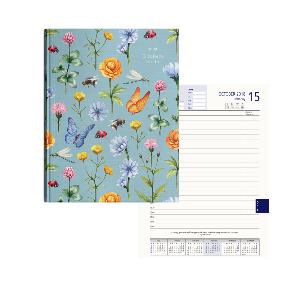 Picture of Winged Wonders Diary A4