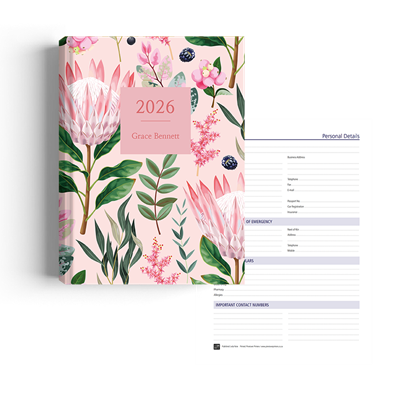 Show details for Protea Garden Diary A5 
