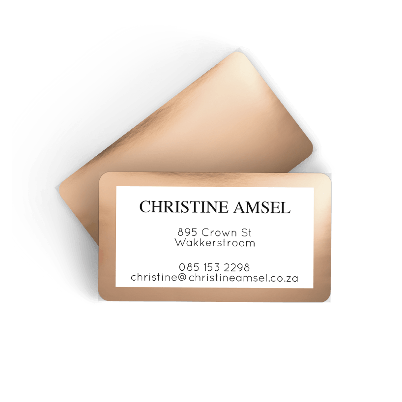 Burble Midas Touch Calling Card