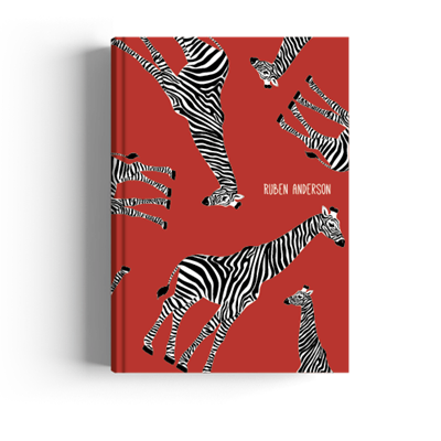 Show details for Zippy Red Gerry A4 Journal