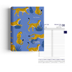 Show details for Cheetah Blues Diary A5 