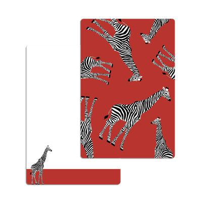 Show details for Zippy Red Gerry Notecard