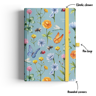 Show details for Winged Wonders A4 Journal