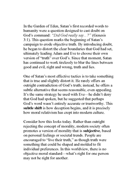 Show details for The Line in the Sand: Drawing Boundries of Biblical Truth in an Era of Modern Confusion