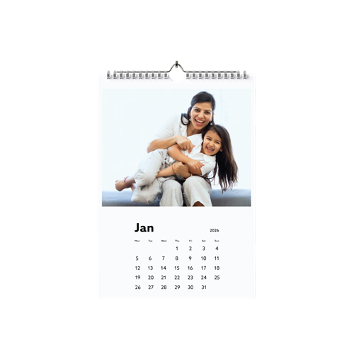 Show details for 2026 A4 Calendar (Simple)