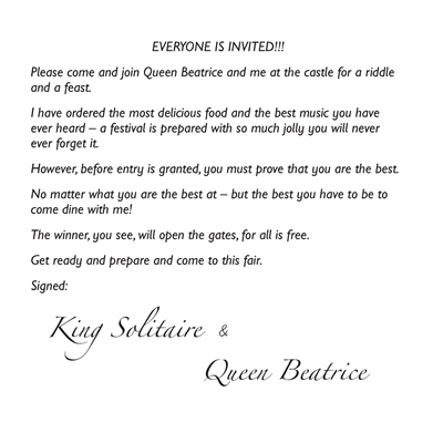 Show details for King Solitaire's Big Banquet