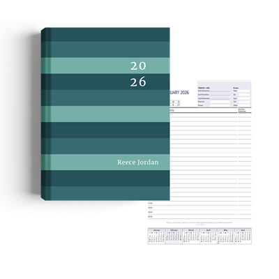 Show details for Ocean Blues Diary A4