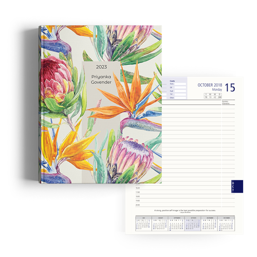 Show details for African Garden Diary A4