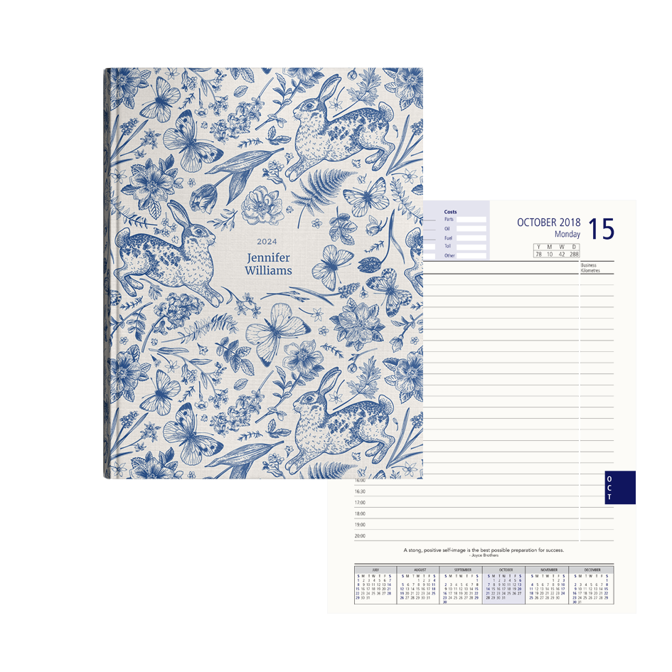 Show details for Rabbit Royale Diary A4