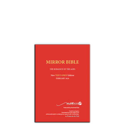 Show details for Mirror Bible (2024 Text Only Edition - Soft Cover)