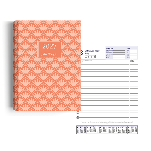 Show details for Deco Flower Diary A5 