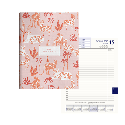 Show details for Sunset Savannah Diary A4