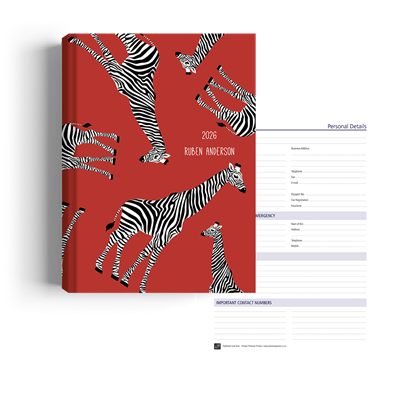 Show details for Zippy Red Gerry Diary Management