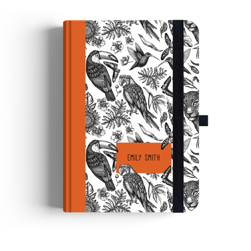 Show details for Jungle Ink Luxury Journal 