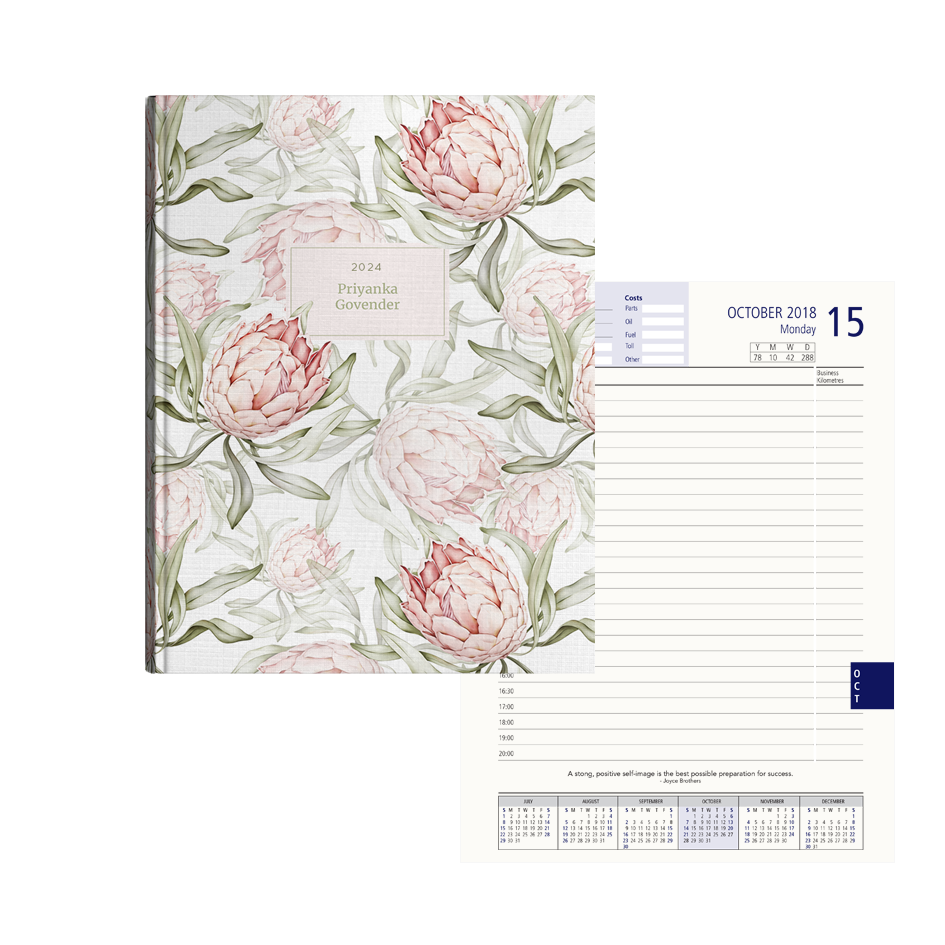 Show details for Protea Dreams Diary A4