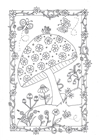 Show details for Homespun's Garden - Adult Colouring Book