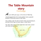 Show details for The Table Mountain Story 
