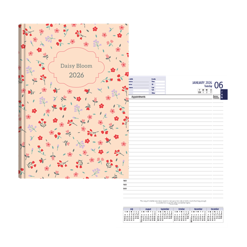 Show details for Ditsy Pastel Diary Management