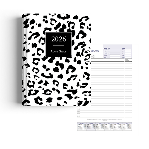 Show details for Snow Leopard Diary A5 