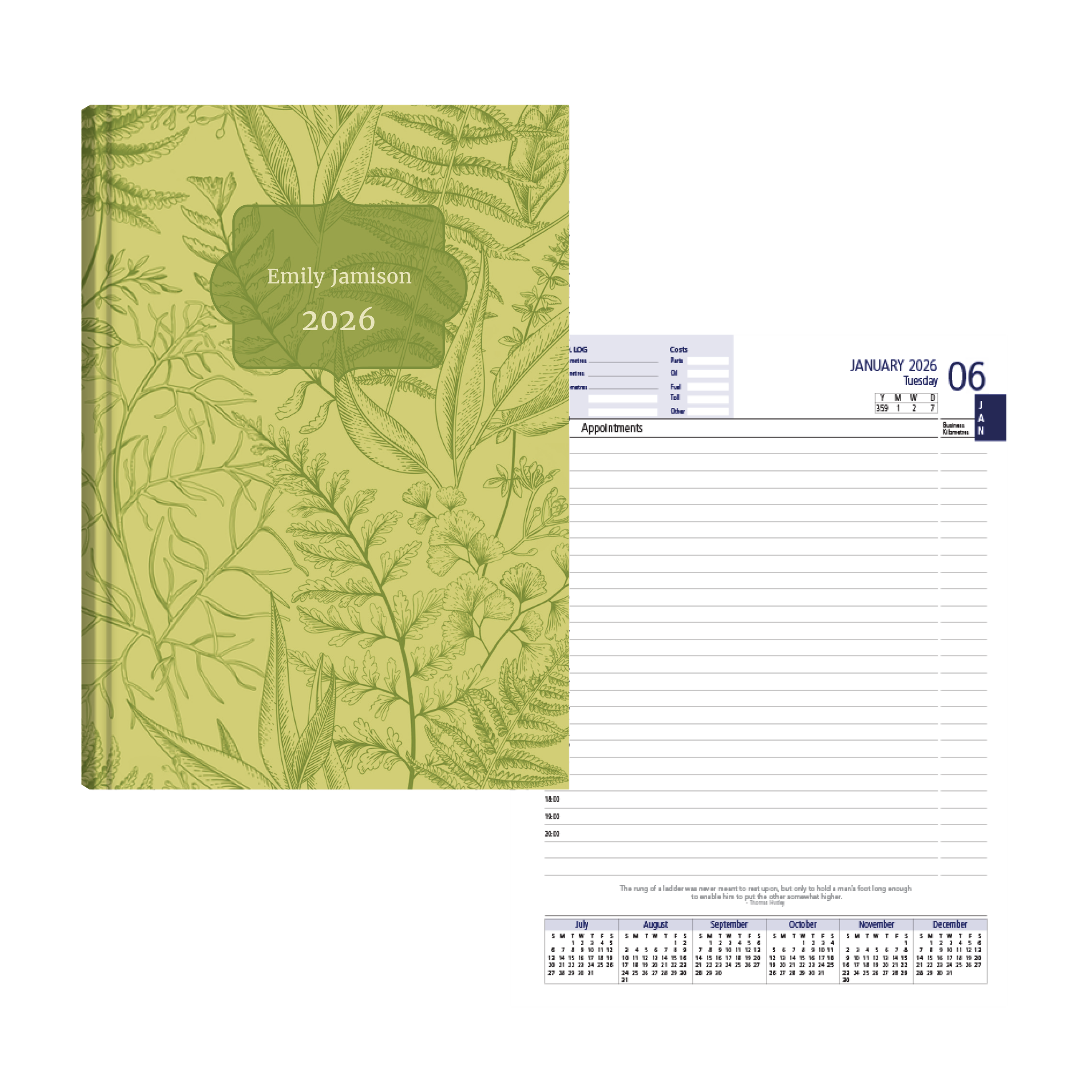 Show details for Green Botanica Diary Management