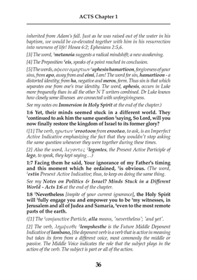 Show details for Acts Volume 1