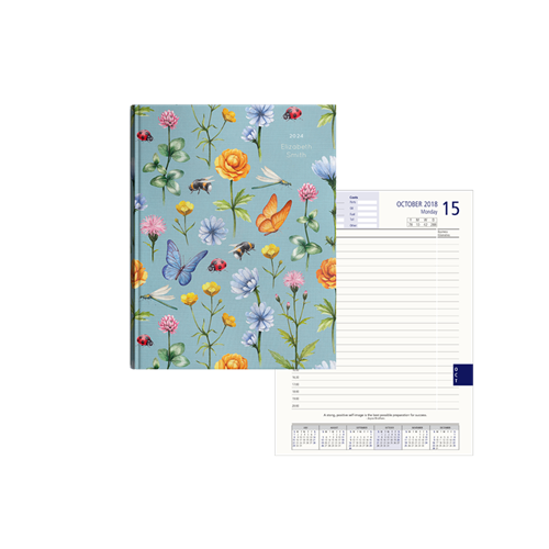 Show details for Winged Wonders Diary A5 