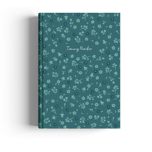 Show details for Ditsy Blue A4 Journal