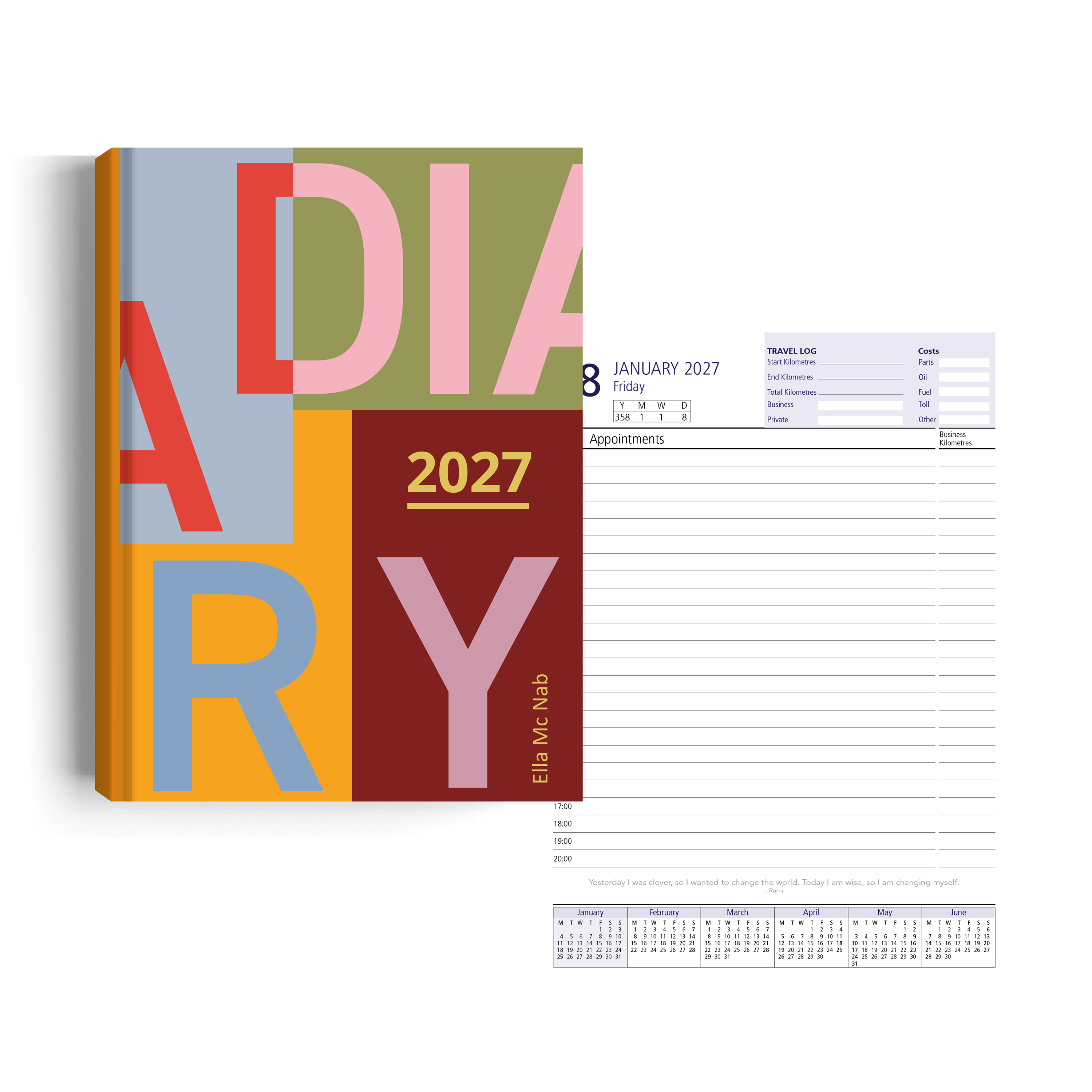 Show details for Vivid Blocks Diary Management